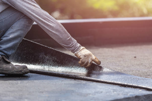 Professional Basement Waterproofing technician working in Egg Harbor Township, NJ